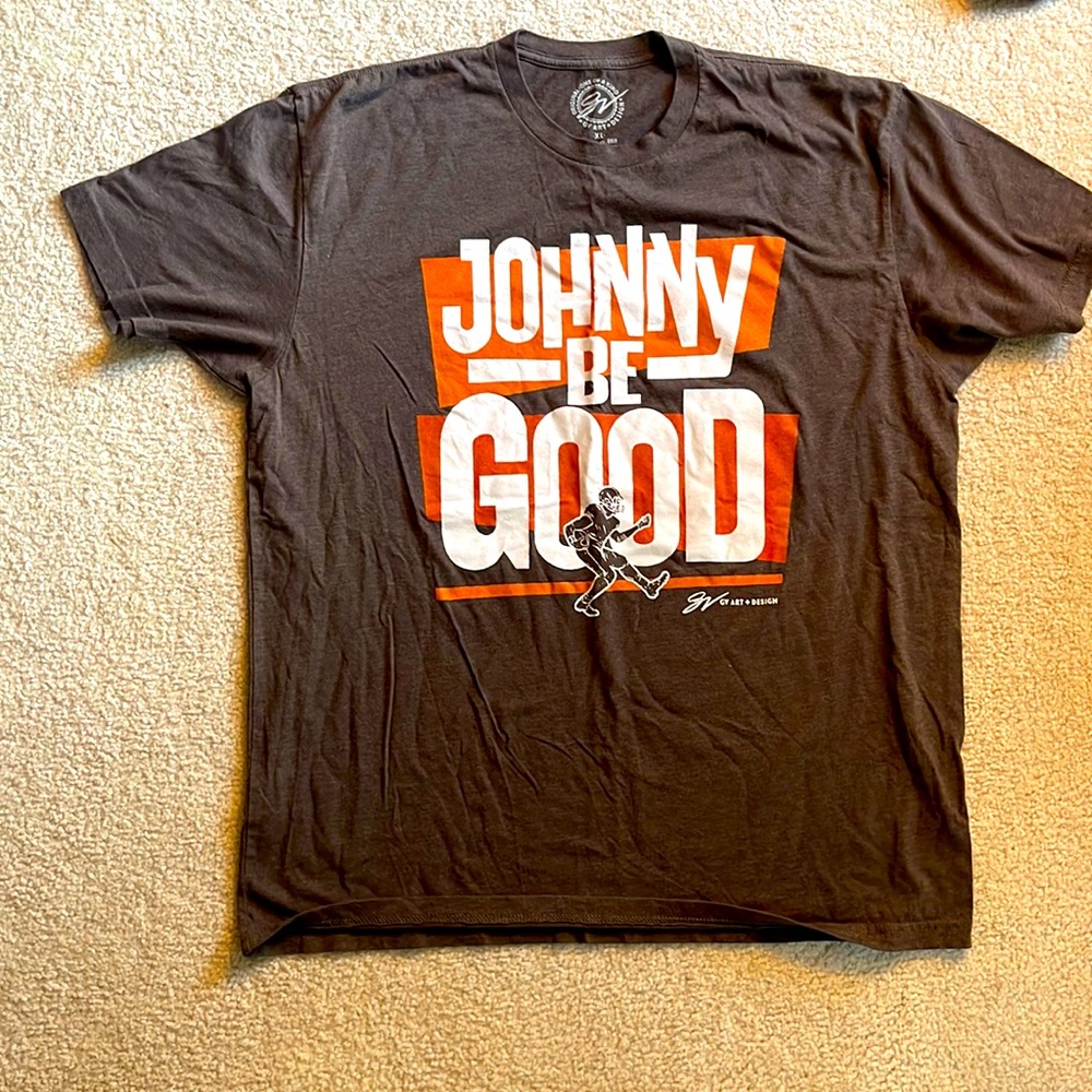 Cleveland Browns Johnny Manziel Tshirt